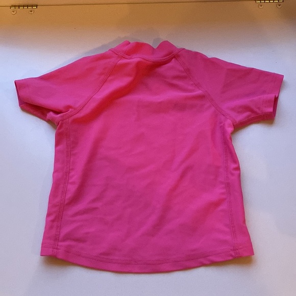 iPlay Short Sleeve Rashguard Shirt UPF 50+ sun protection in Pink Size Small 6mo - Picture 8 of 8